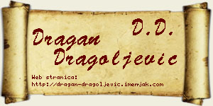 Dragan Dragoljević vizit kartica